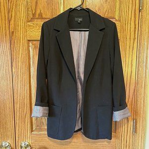 Zinc Black Silver Lined Blazer M